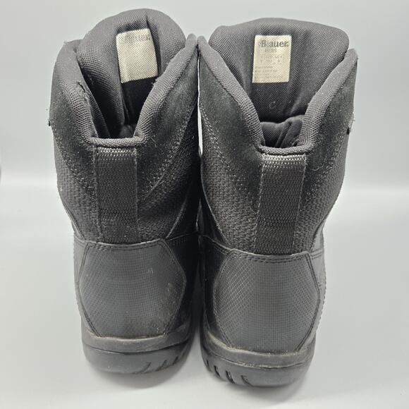 BLAUER Tactical Waterproof Boots Men's 6" Clash WP Black Size 10 BOA Cable - Picture 6 of 12